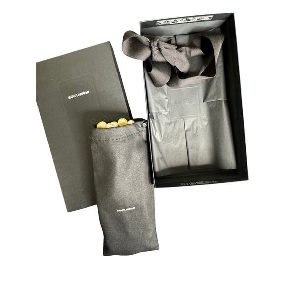 Yves Saint Laurent Vintage Four Strand Baroque Pearl Necklace w/Box & COA - Picture 13 of 16